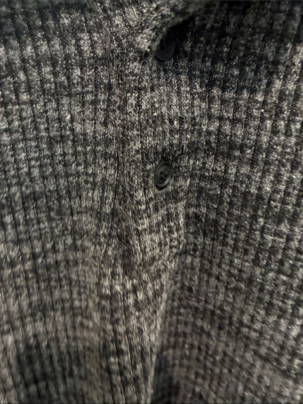 Simply Southern Black & Dark Gray Ribbed Knit Top Size XL - Picture 3 of 6